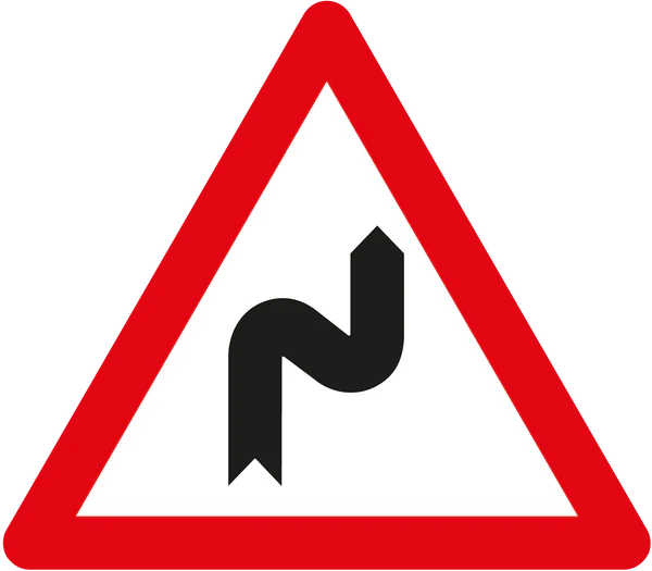 Gefahrensignal Doppelkurve HIP/R2