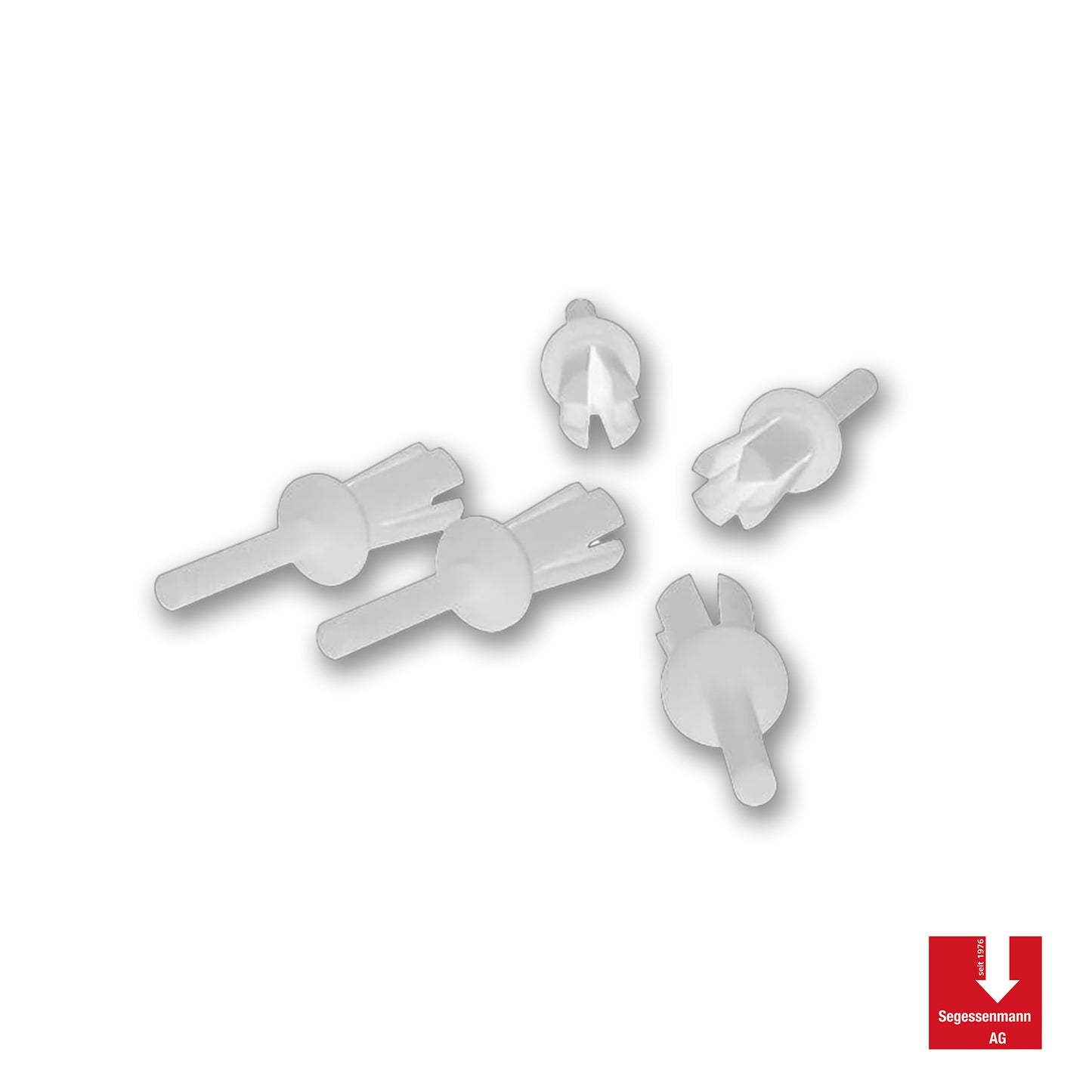 Ersatznieten zu Reflektoren von Dreieck- Strassenleitpfosten