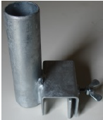 Lampenhalter für Schachtabsperrung