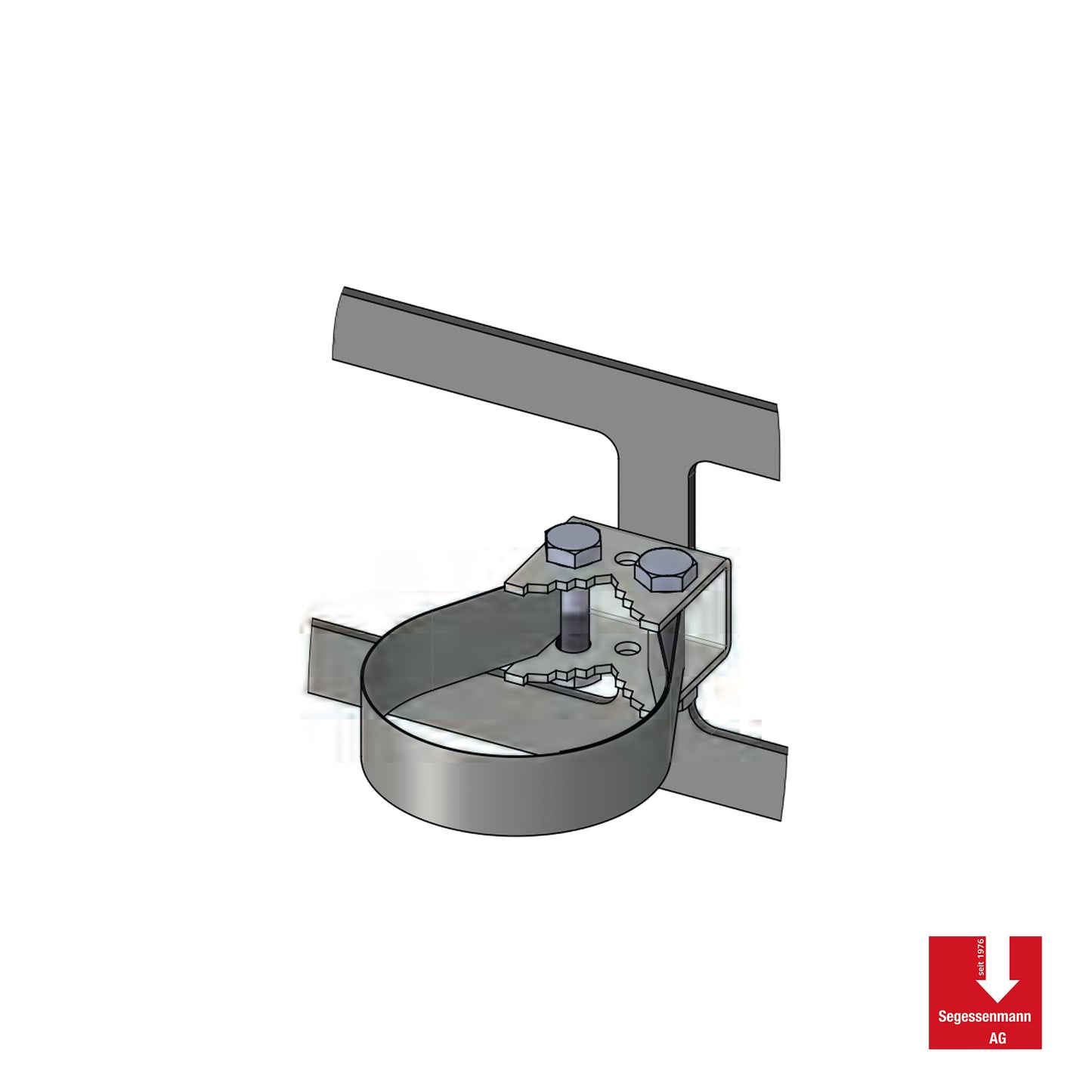 Flacheisenrahmen für Zusatztafel