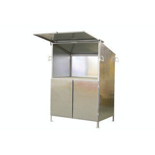 Planhaus mit Werkzeugschrank